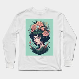 Flower Girl Long Sleeve T-Shirt